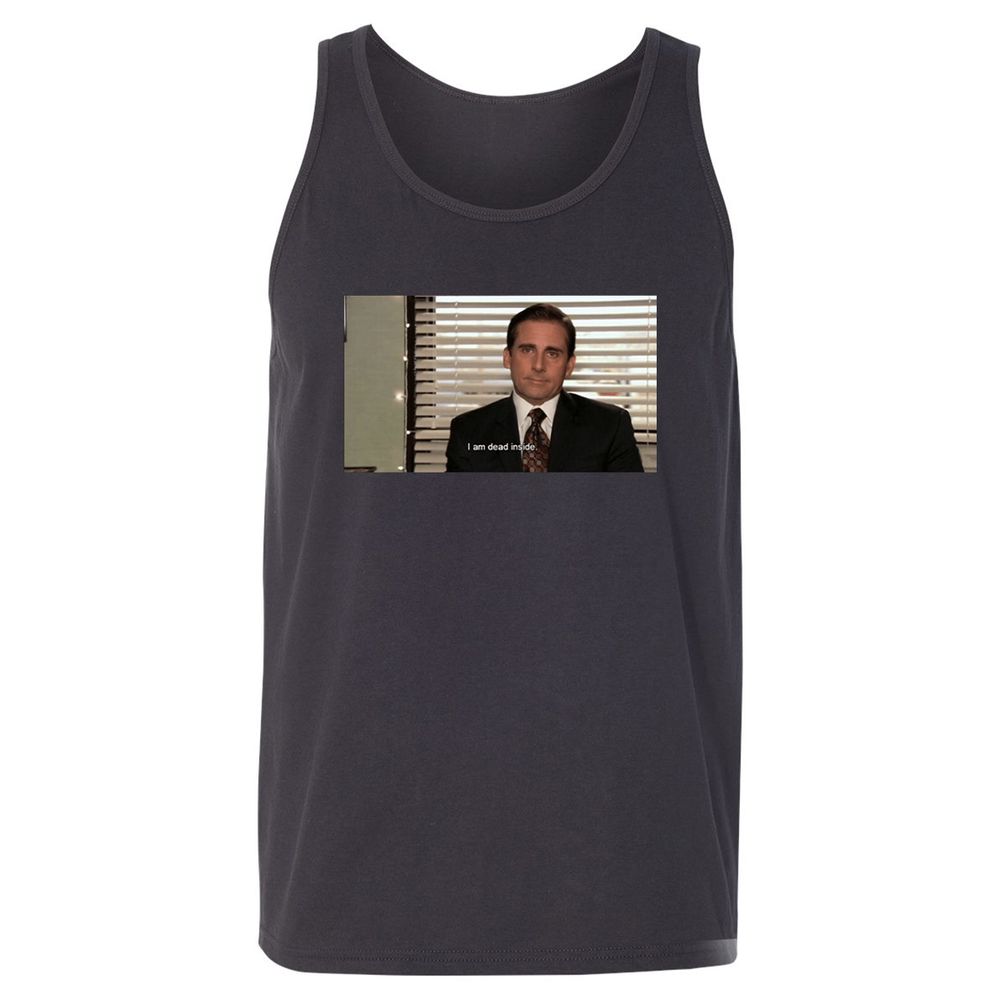 Unisex Jersey Tank - F7THPECN - Dark Grey - 7