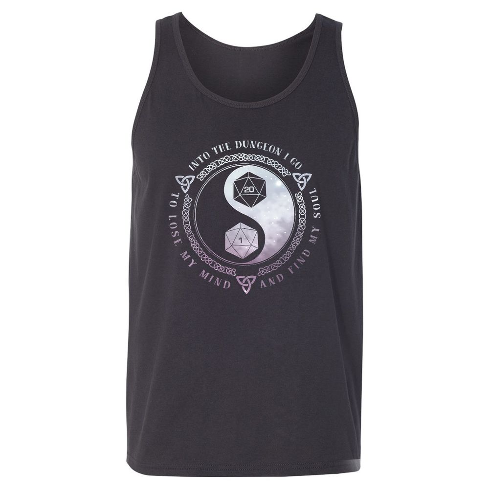 Unisex Jersey Tank - 8U27YEFU - Dark Grey - 7