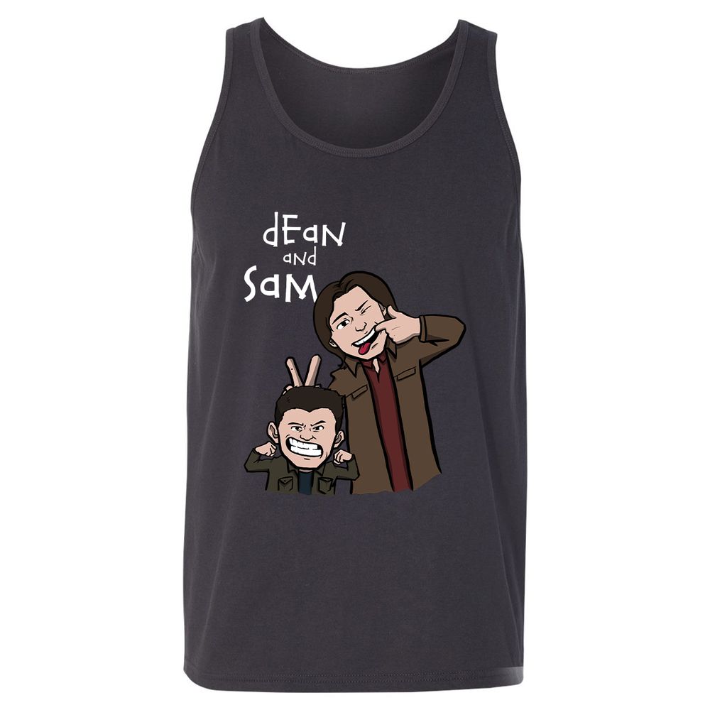 Unisex Jersey Tank - GPBQH5S7 - Dark Grey - 7