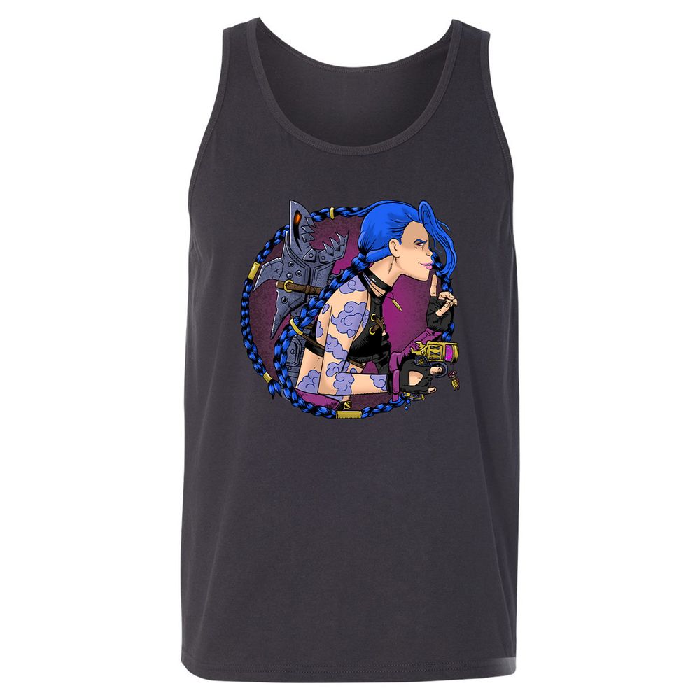 Unisex Jersey Tank - 83F31PBF - Dark Grey - 7
