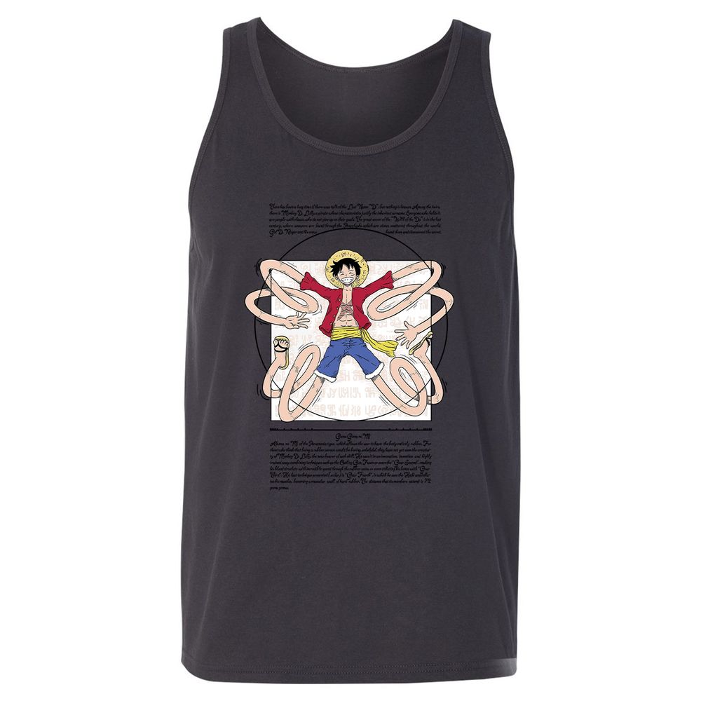 Unisex Jersey Tank - 8VM1D4NJ - Dark Grey - 7