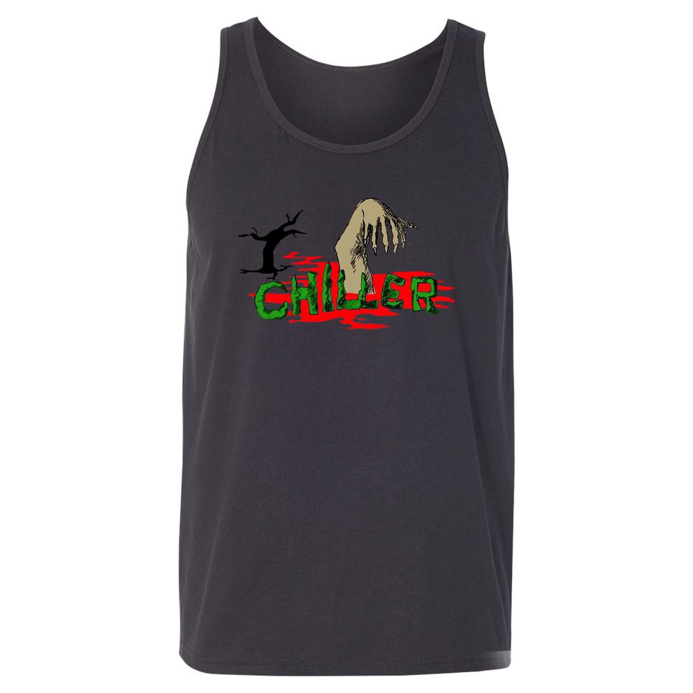 Unisex Jersey Tank - UQJ6G323 - Dark Grey - 7