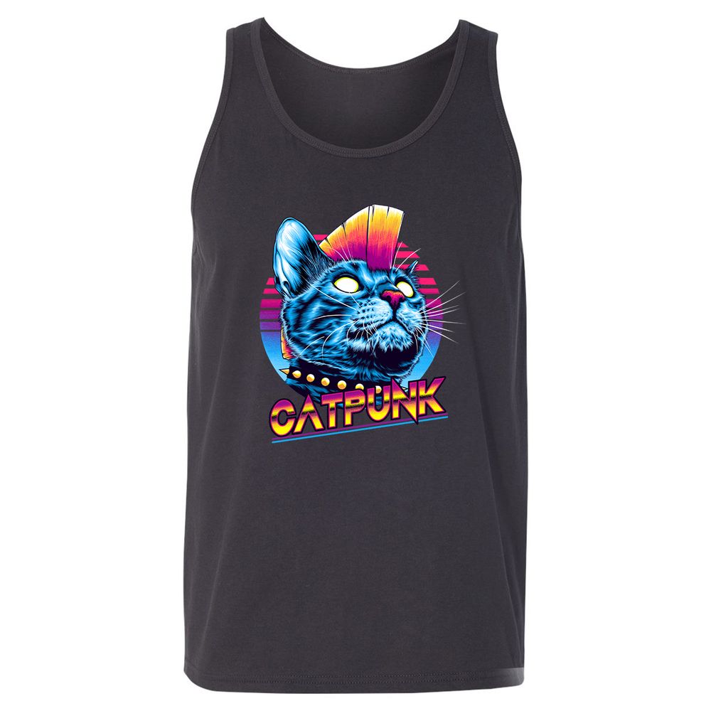 Unisex Jersey Tank - NALY8KSE - Dark Grey - 7