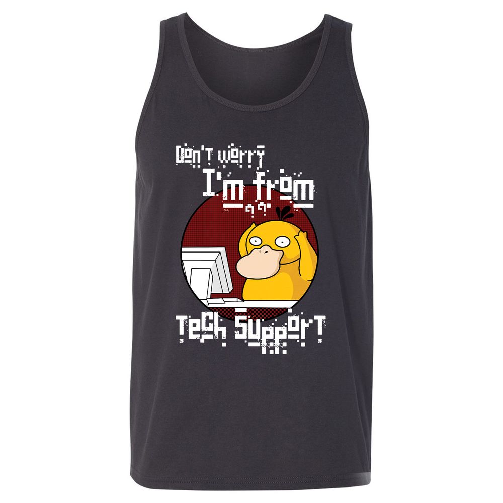 Unisex Jersey Tank - 89EMZGBD - Dark Grey - 7