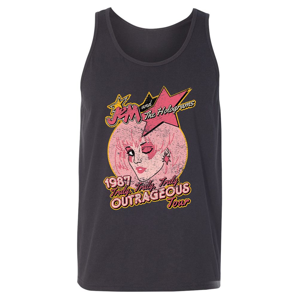 Unisex Jersey Tank - U5EKRC6D - Dark Grey - 7
