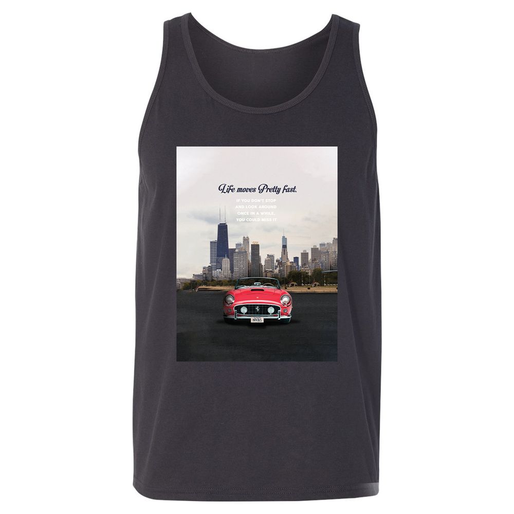 Unisex Jersey Tank - 465ZK571 - Dark Grey - 7