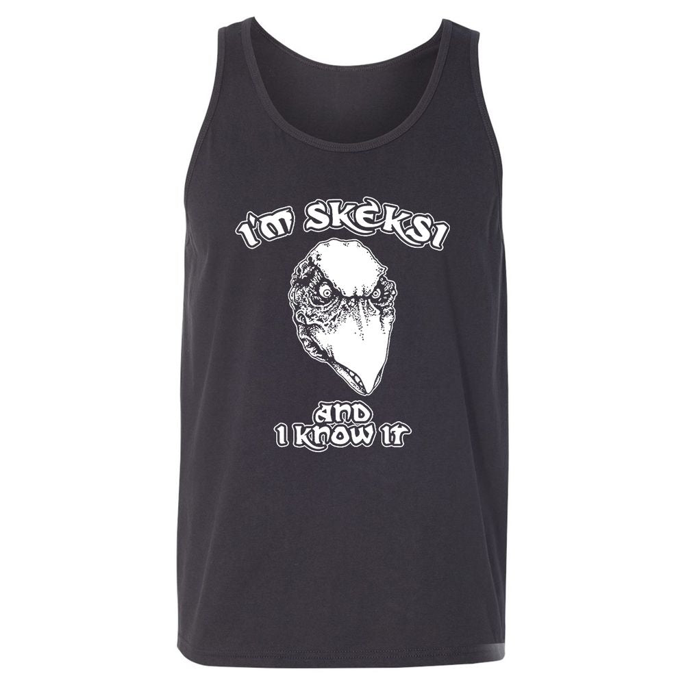 Unisex Jersey Tank - XQH4UW9A - Dark Grey - 7