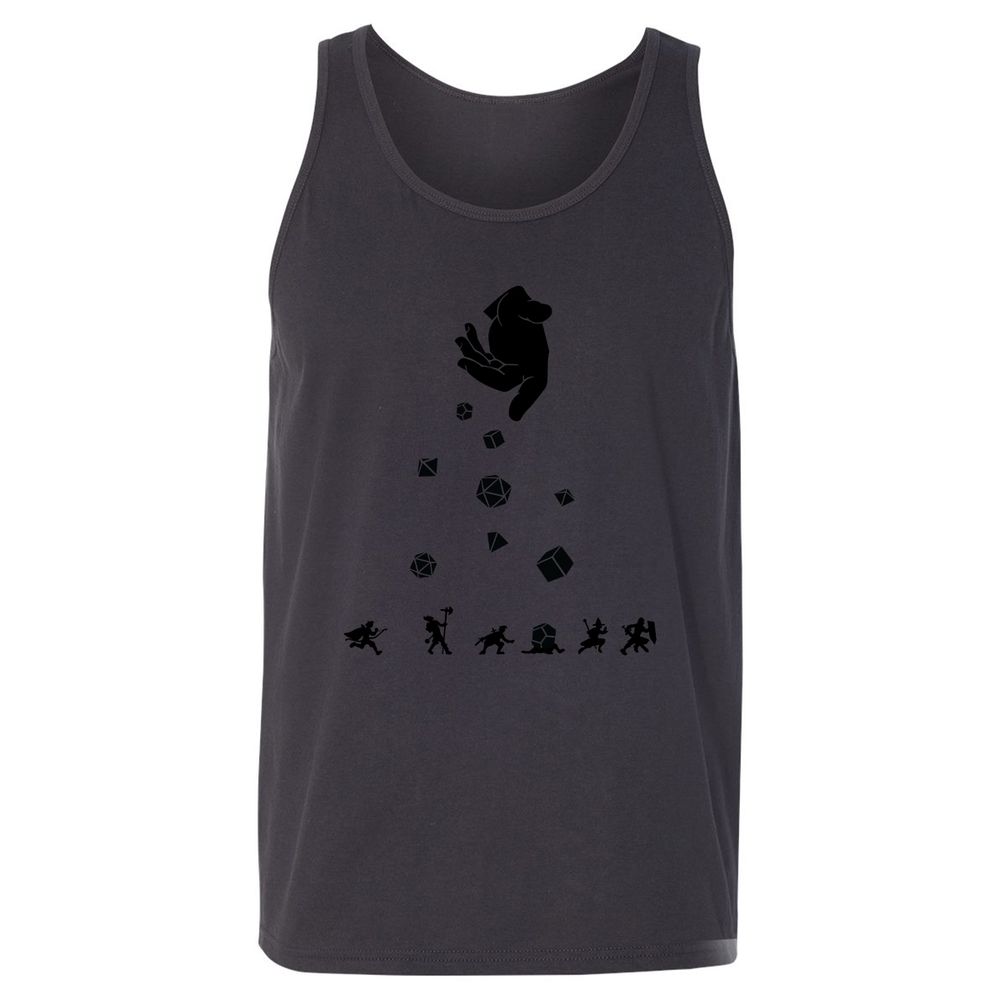 Unisex Jersey Tank - YVLBUXE6 - Dark Grey - 7