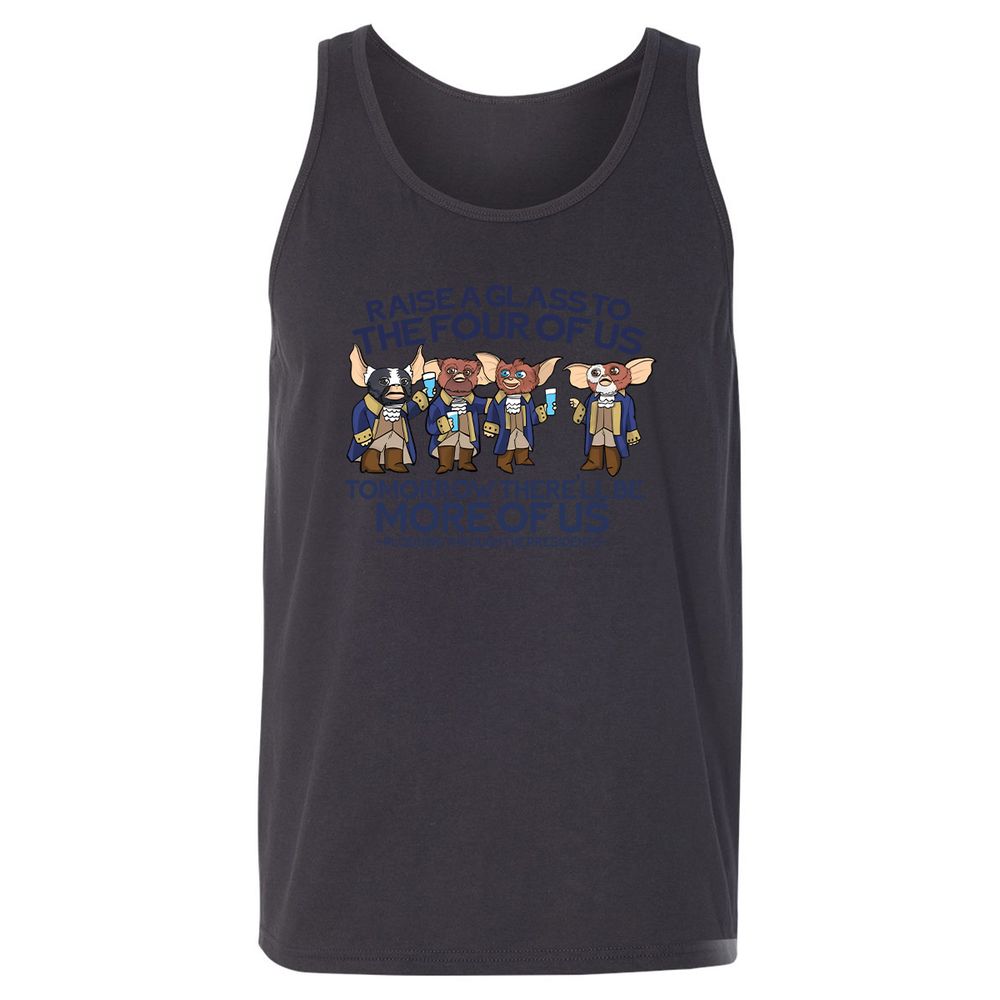 Unisex Jersey Tank - B8EBB3YV - Dark Grey - 7