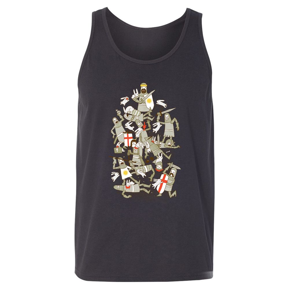 Unisex Jersey Tank - 1JAGTEK7 - Dark Grey - 7