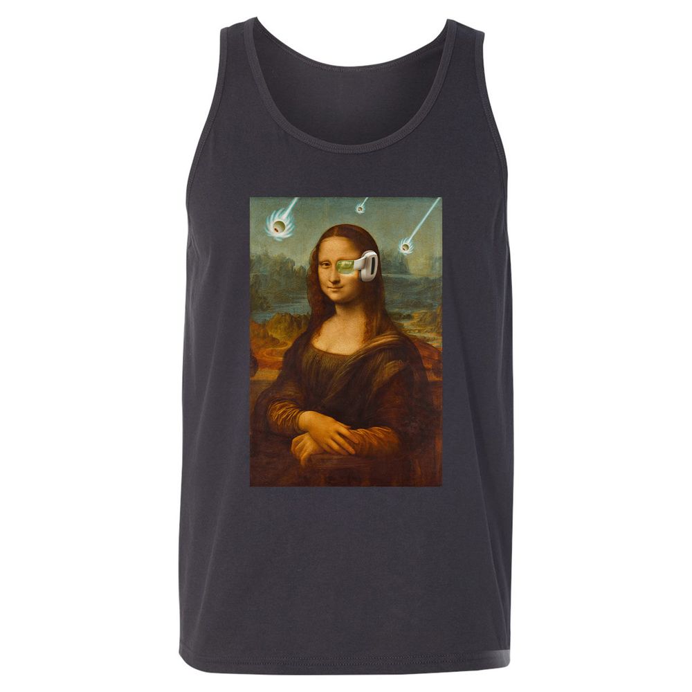 Unisex Jersey Tank - YE7X3DTK - Dark Grey - 7