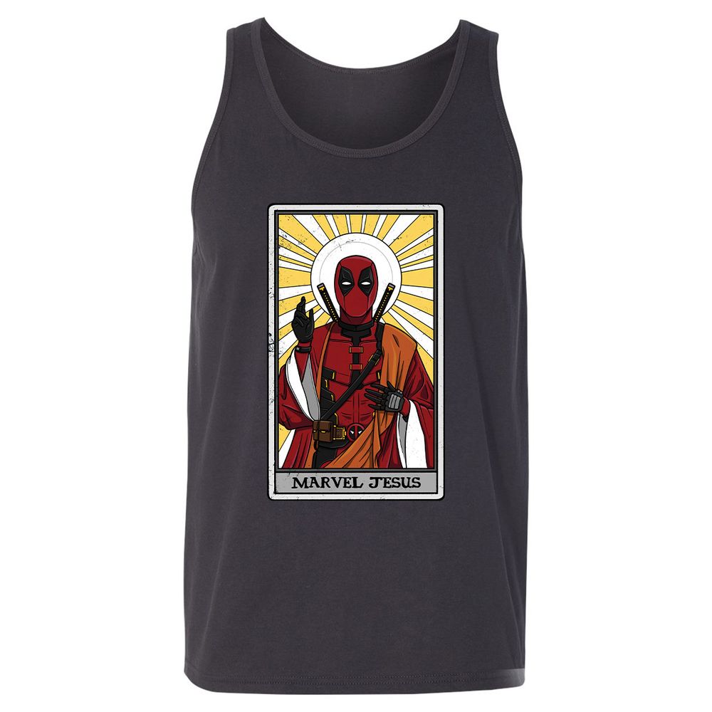 Unisex Jersey Tank - G8XW5LZY - Dark Grey - 7