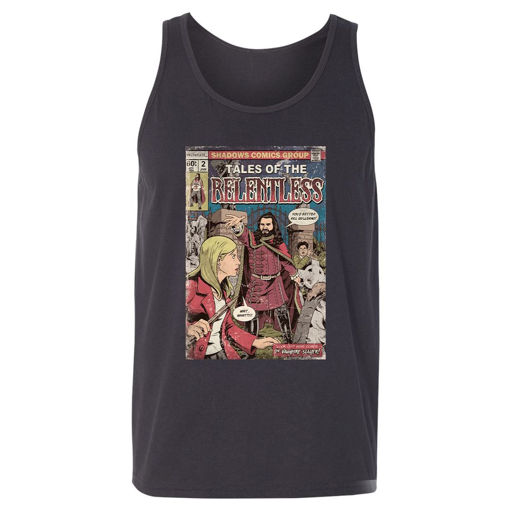 Unisex Jersey Tank - A6E2MA7H - Dark Grey - 7