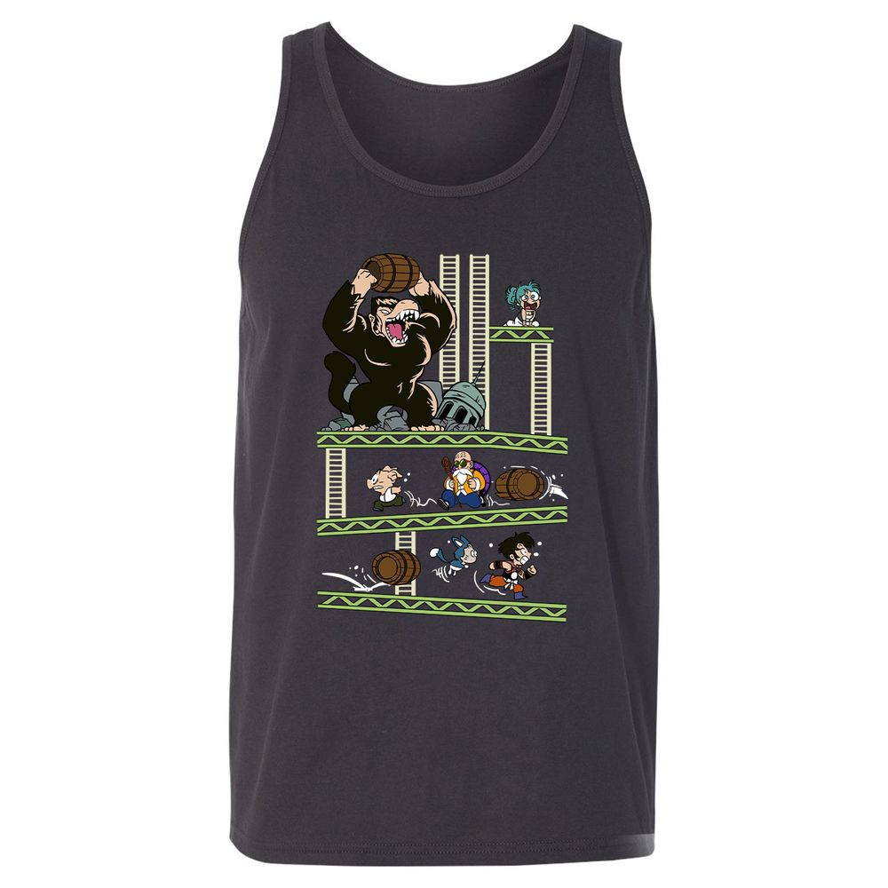 Unisex Jersey Tank - 884W5DWG - Dark Grey - 7