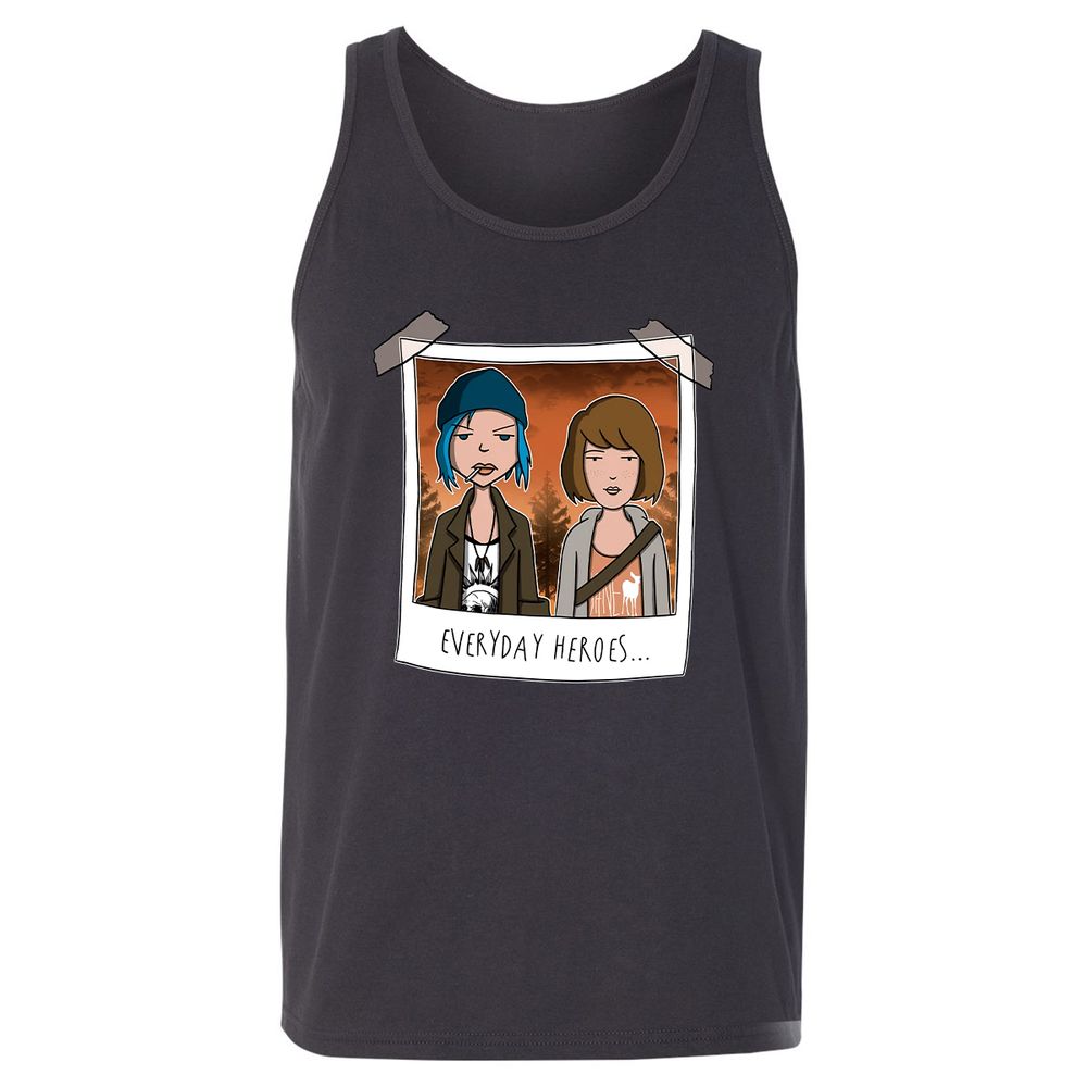 Unisex Jersey Tank - HN5F9SZ5 - Dark Grey - 7