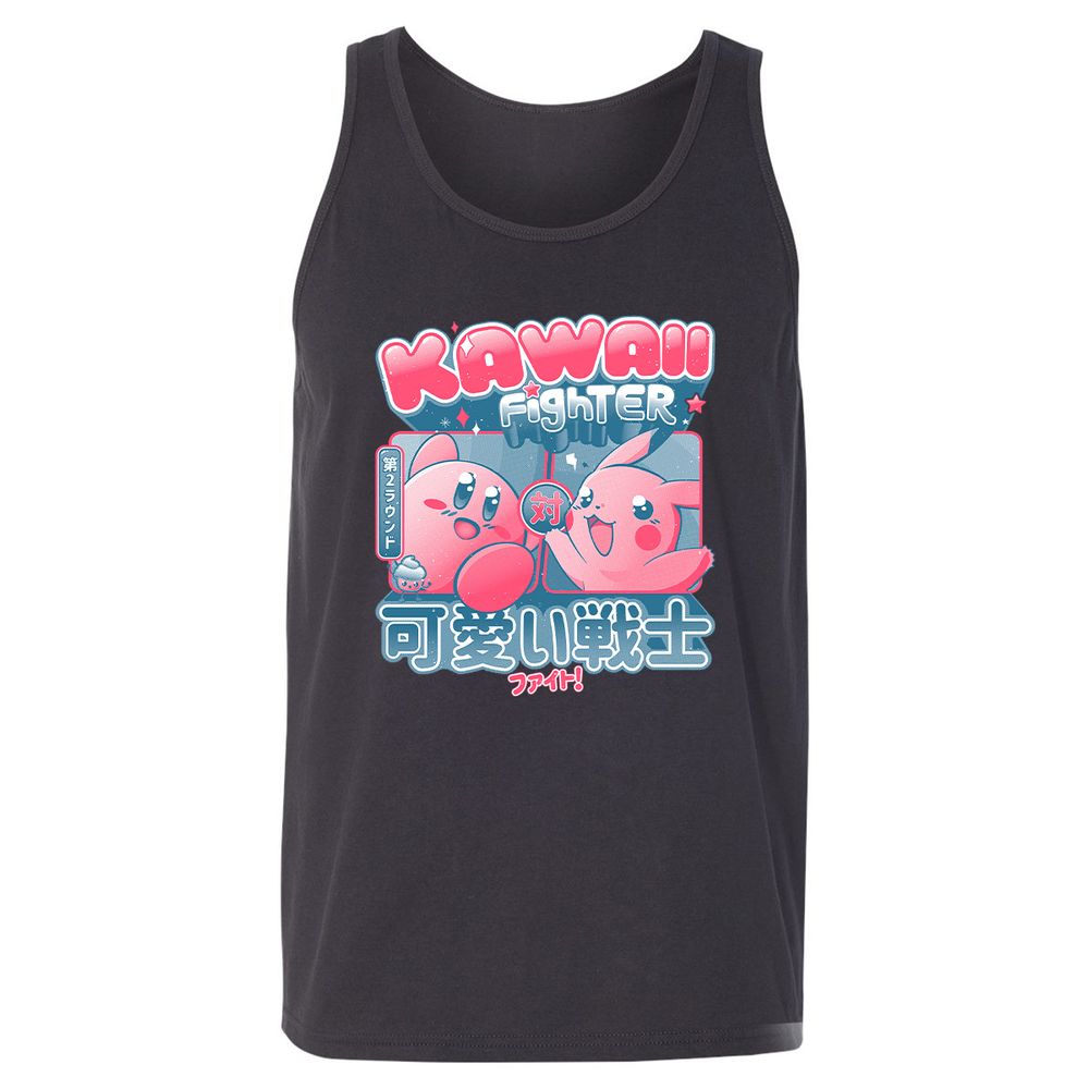 Unisex Jersey Tank - JHF4E23P - Dark Grey - 7