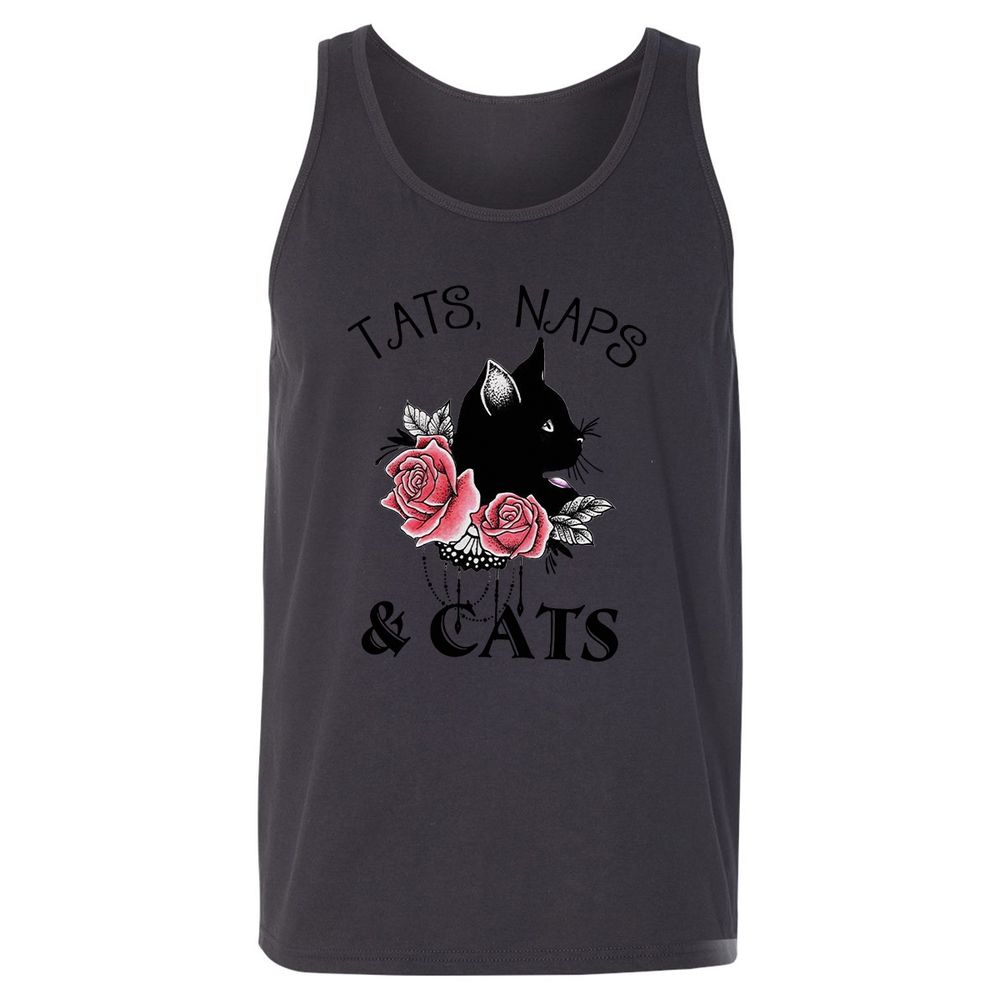 Unisex Jersey Tank - 3C7HAXSN - Dark Grey - 7