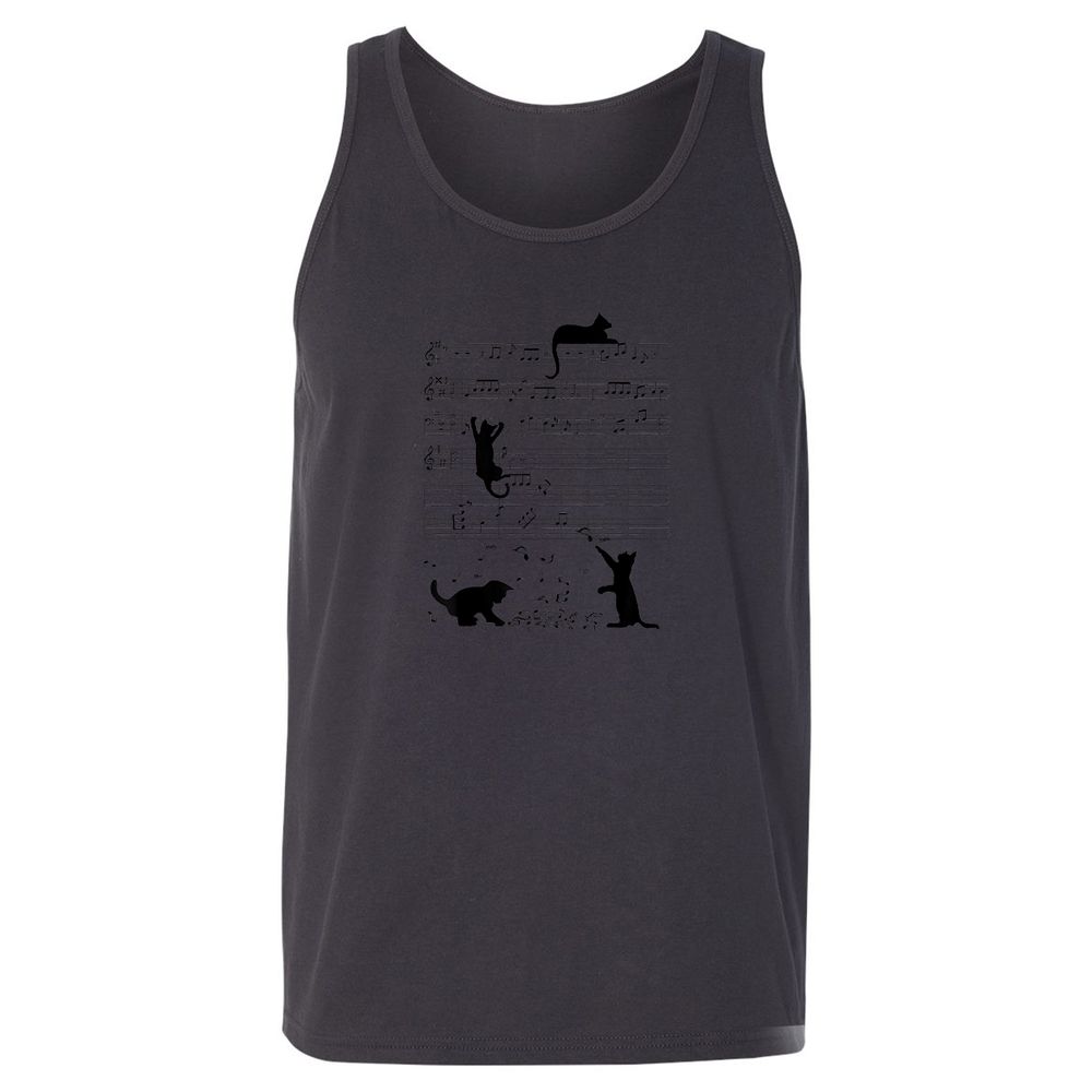Unisex Jersey Tank - SJLTWM79 - Dark Grey - 7