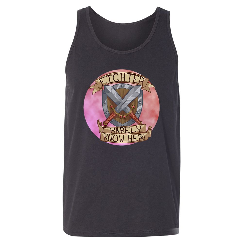 Unisex Jersey Tank - EUEQRYR4 - Dark Grey - 7