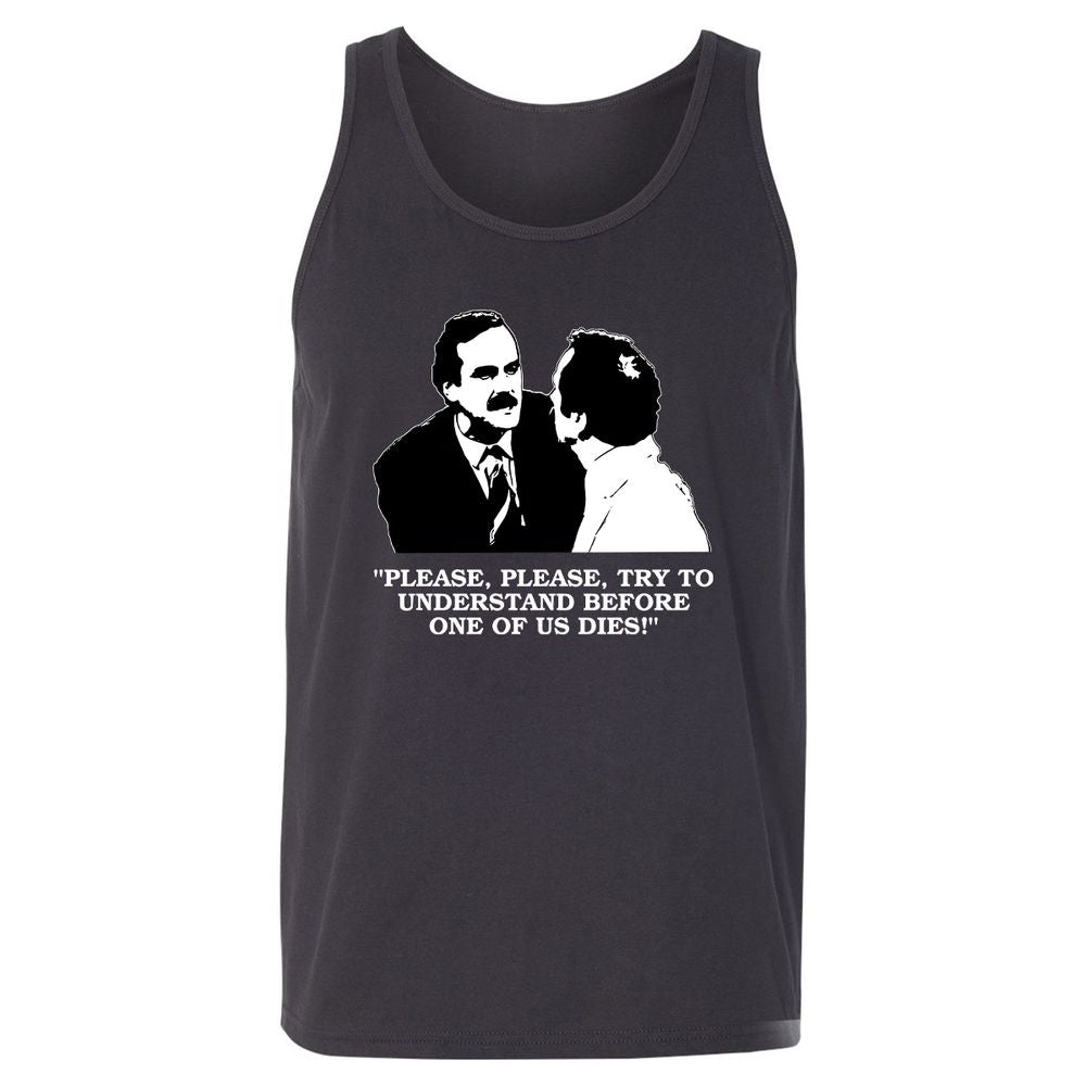 Unisex Jersey Tank - FZ54R2Q9 - Dark Grey - 7