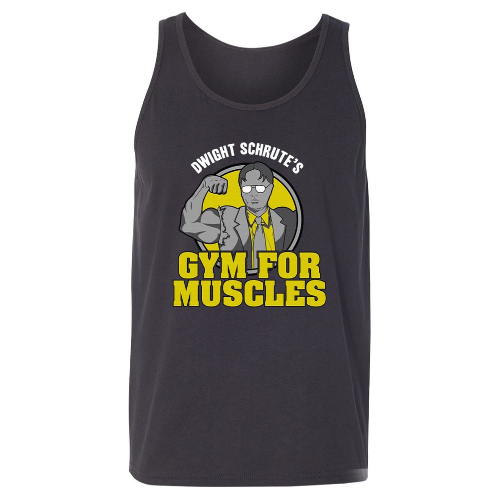Unisex Jersey Tank - D821SQSU - Dark Grey - 7