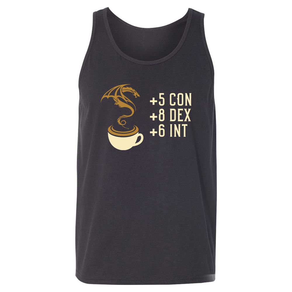 Unisex Jersey Tank - YEVUHEAN - Dark Grey - 7