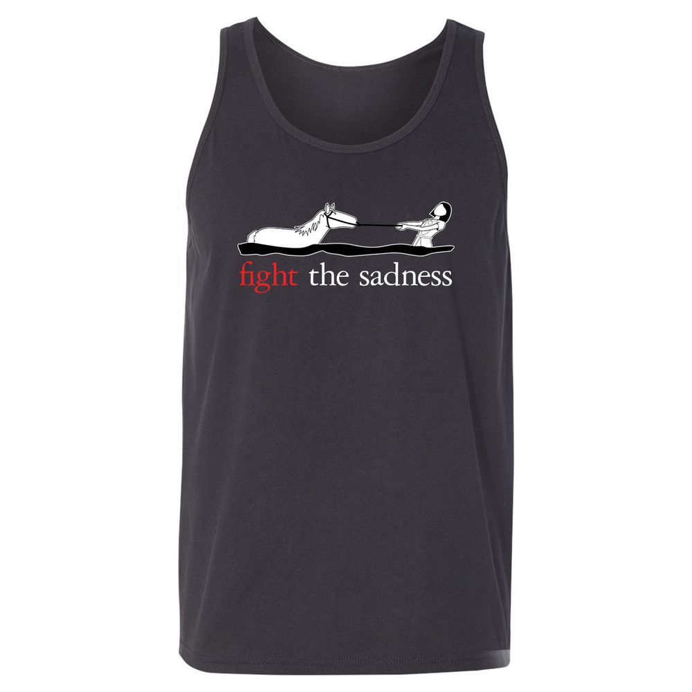 Unisex Jersey Tank - D9SRMH8J - Dark Grey - 7