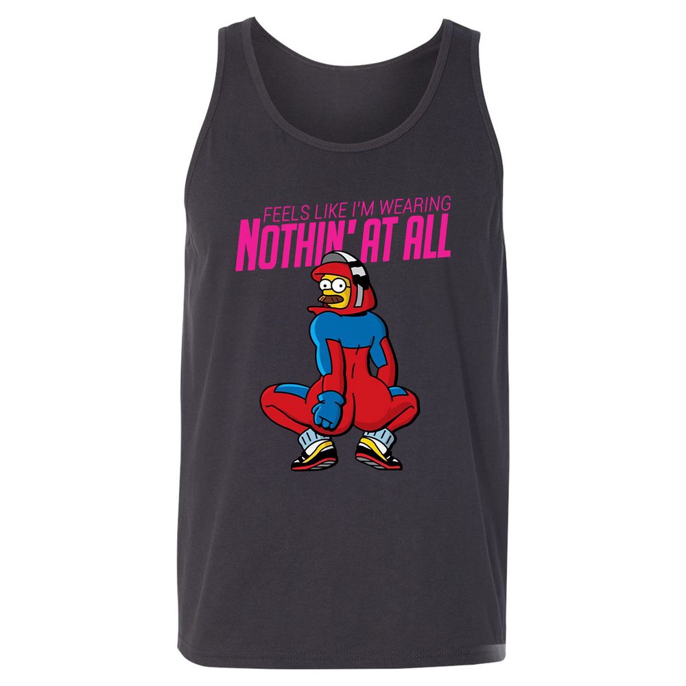 Unisex Jersey Tank - L7J32DDU - Dark Grey - 7
