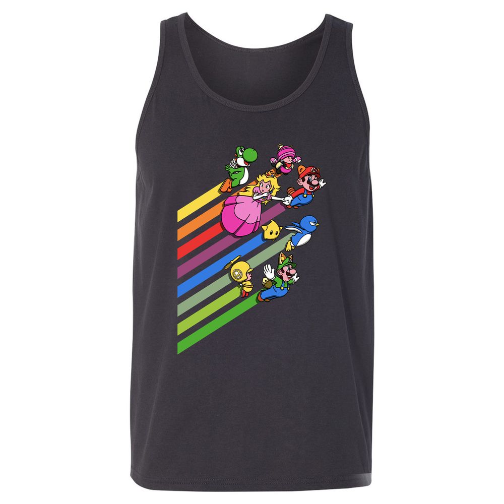 Unisex Jersey Tank - PWRMCXYS - Dark Grey - 7