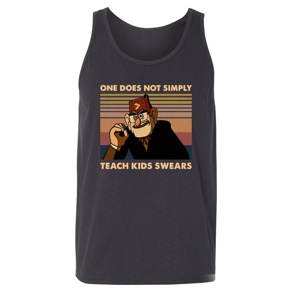 Unisex Jersey Tank - Z8BH18WN - Dark Grey - 7