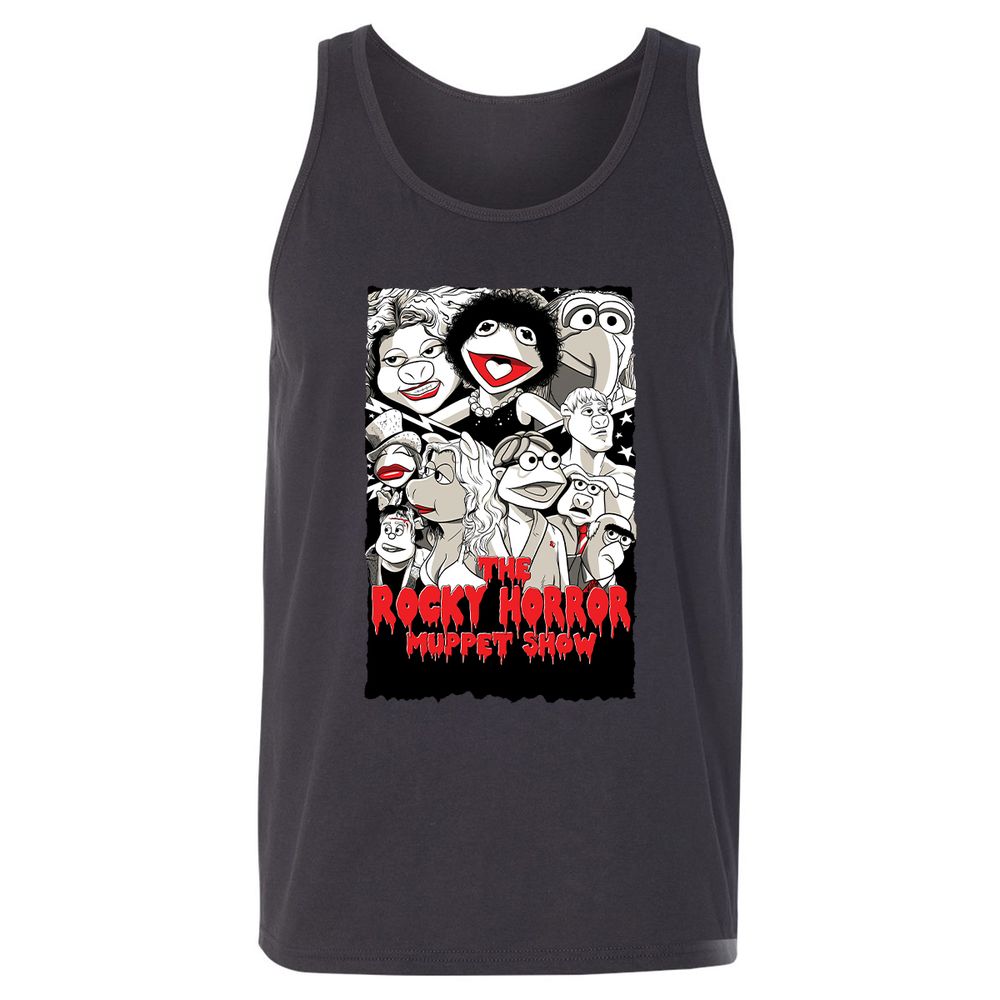 Unisex Jersey Tank - DZZXQHCR - Dark Grey - 7