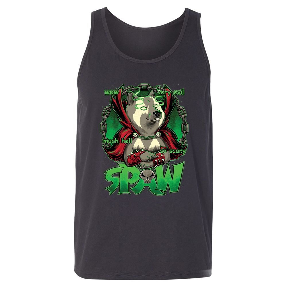 Unisex Jersey Tank - EQLB4R84 - Dark Grey - 7