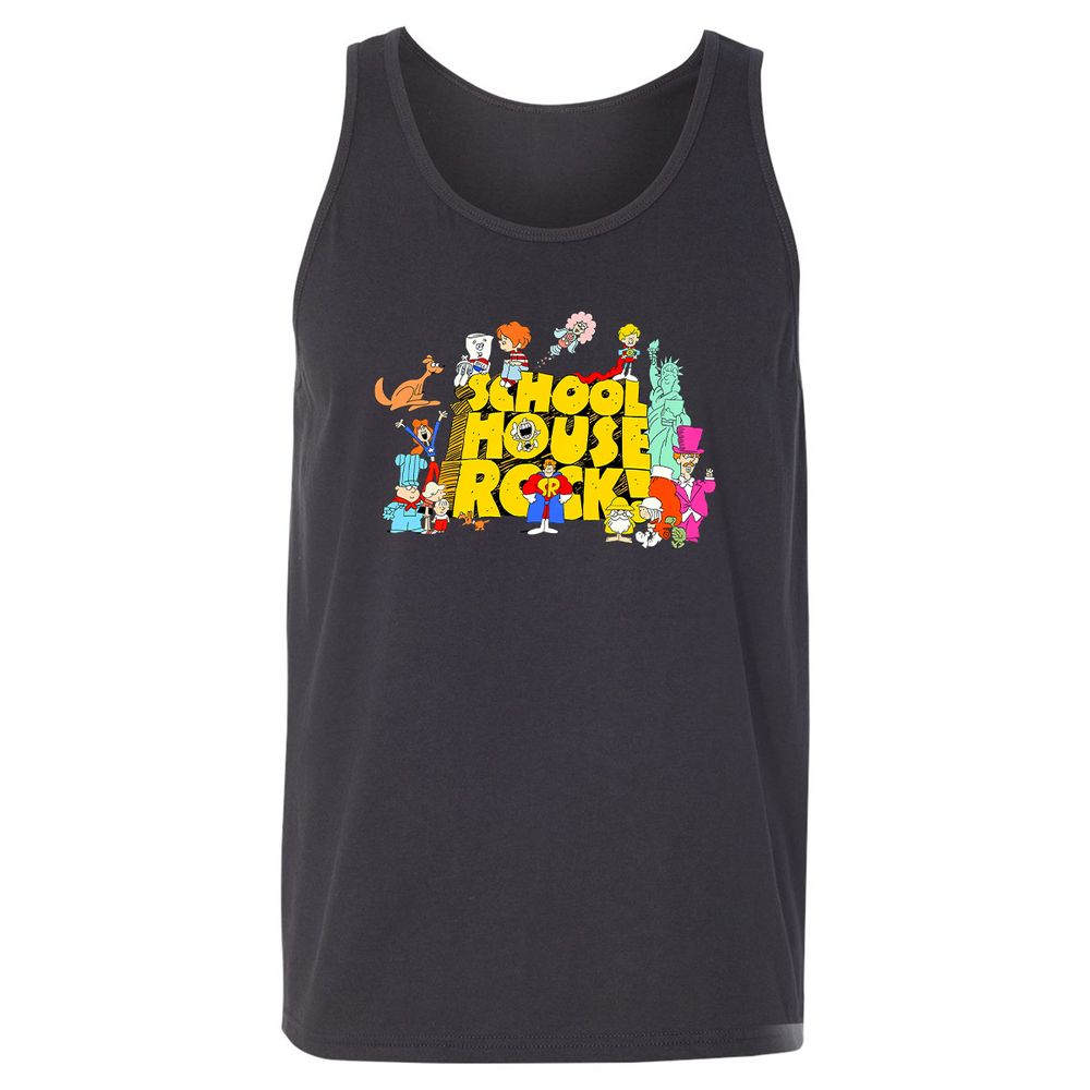 Unisex Jersey Tank - HT9CC8LD - Dark Grey - 7