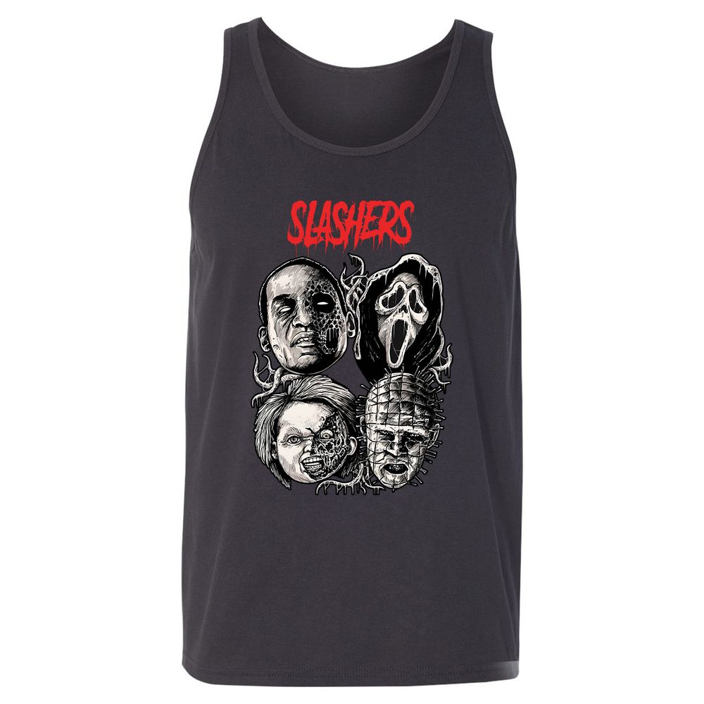 Unisex Jersey Tank - 1CDK2WZU - Dark Grey - 7