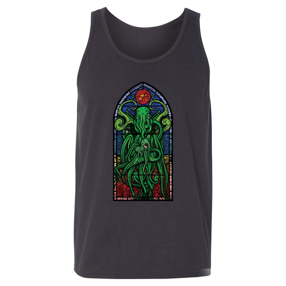 Unisex Jersey Tank - D6TAEBHL - Dark Grey - 7