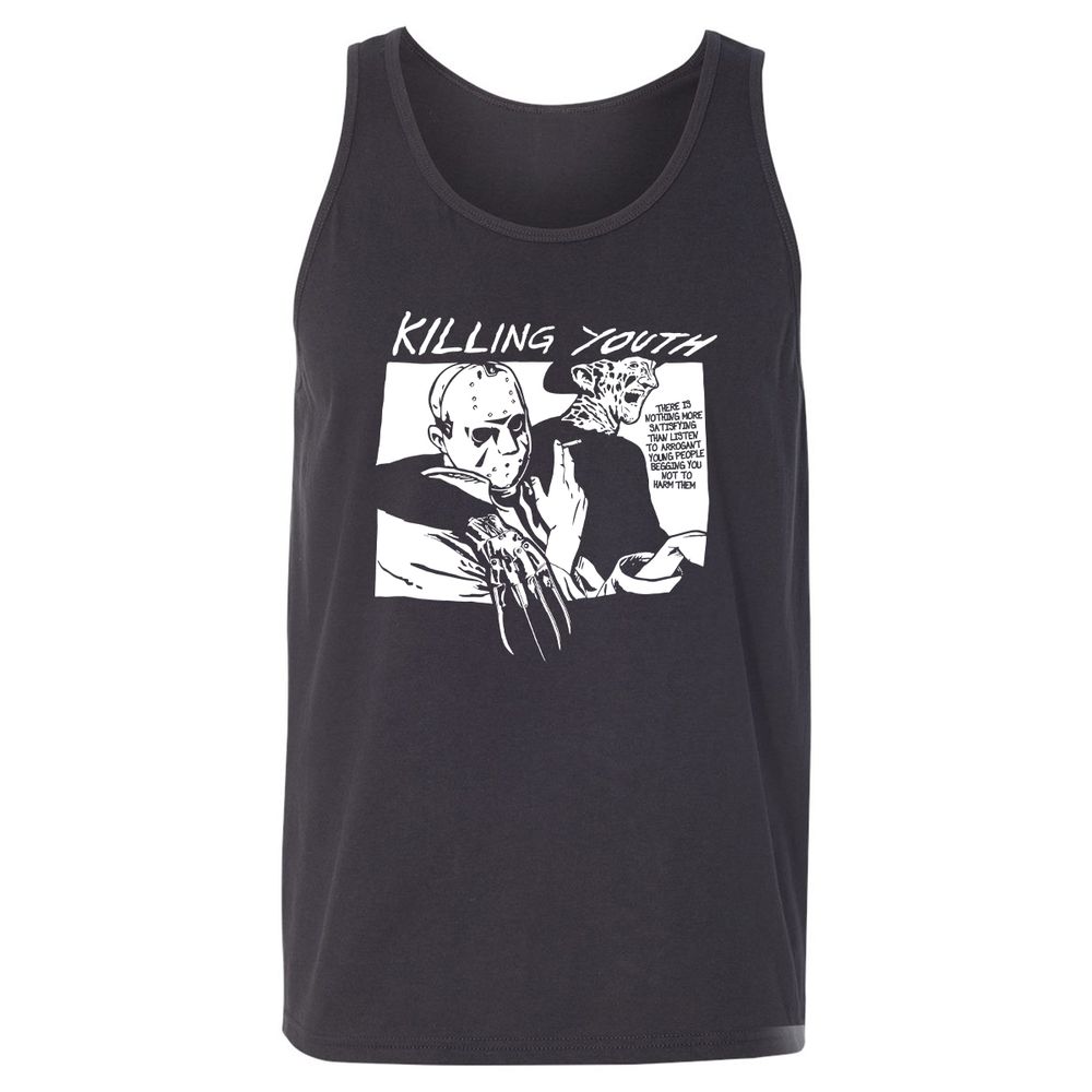 Unisex Jersey Tank - JD99HVHV - Dark Grey - 7