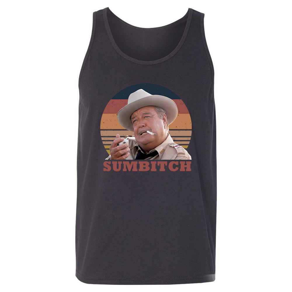 Unisex Jersey Tank - E7GZVU9D - Dark Grey - 7