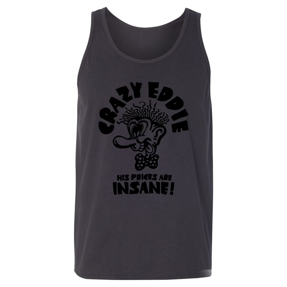 Unisex Jersey Tank - VFU67L9C - Dark Grey - 7