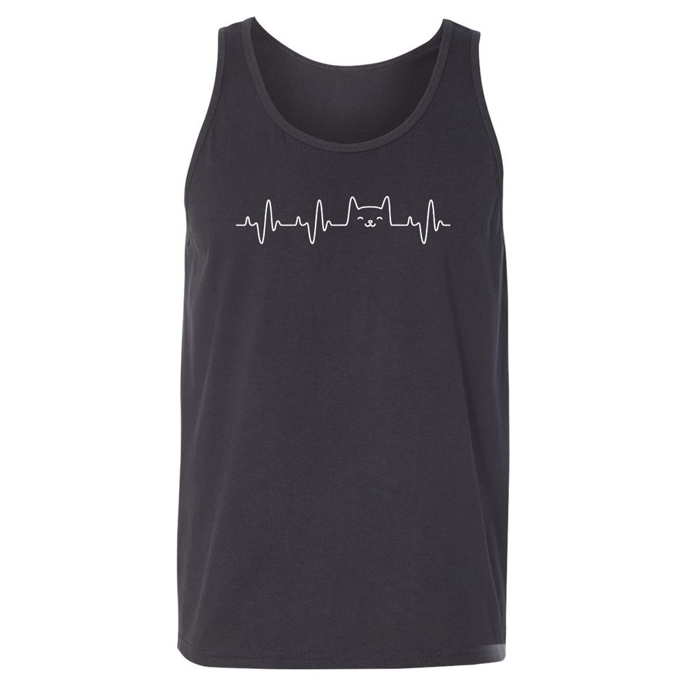 Unisex Jersey Tank - KKFHU3MS - Dark Grey - 7
