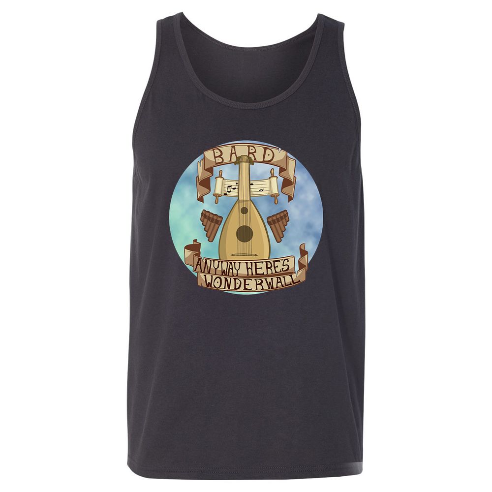 Unisex Jersey Tank - YLXFCFTT - Dark Grey - 7