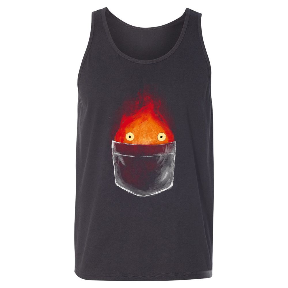 Unisex Jersey Tank - VD9VSYB6 - Dark Grey - 7