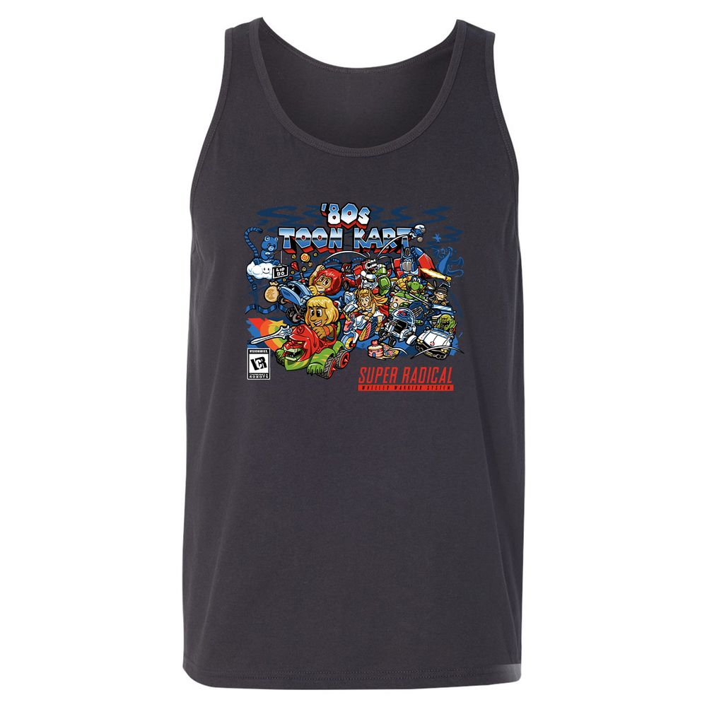 Unisex Jersey Tank - GT3F8JH6 - Dark Grey - 7
