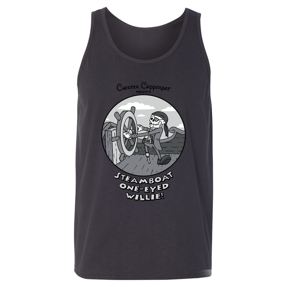 Unisex Jersey Tank - JX77AAGK - Dark Grey - 7
