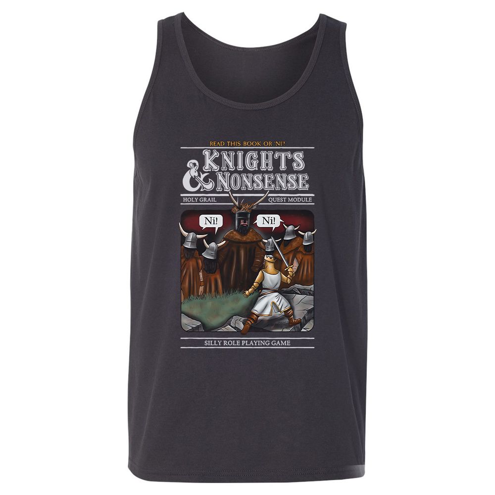 Unisex Jersey Tank - 7EPQLB35 - Dark Grey - 7
