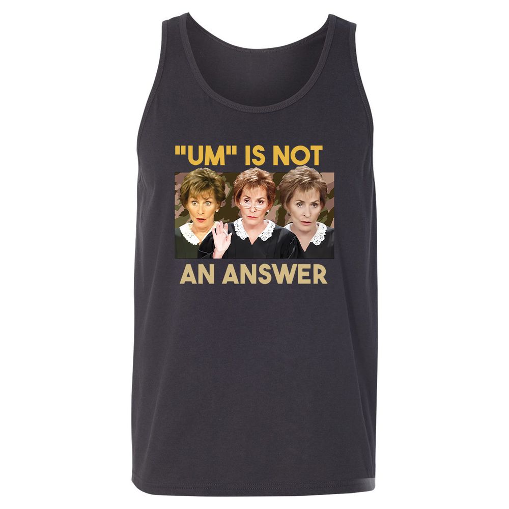 Unisex Jersey Tank - U3K9NHY8 - Dark Grey - 7