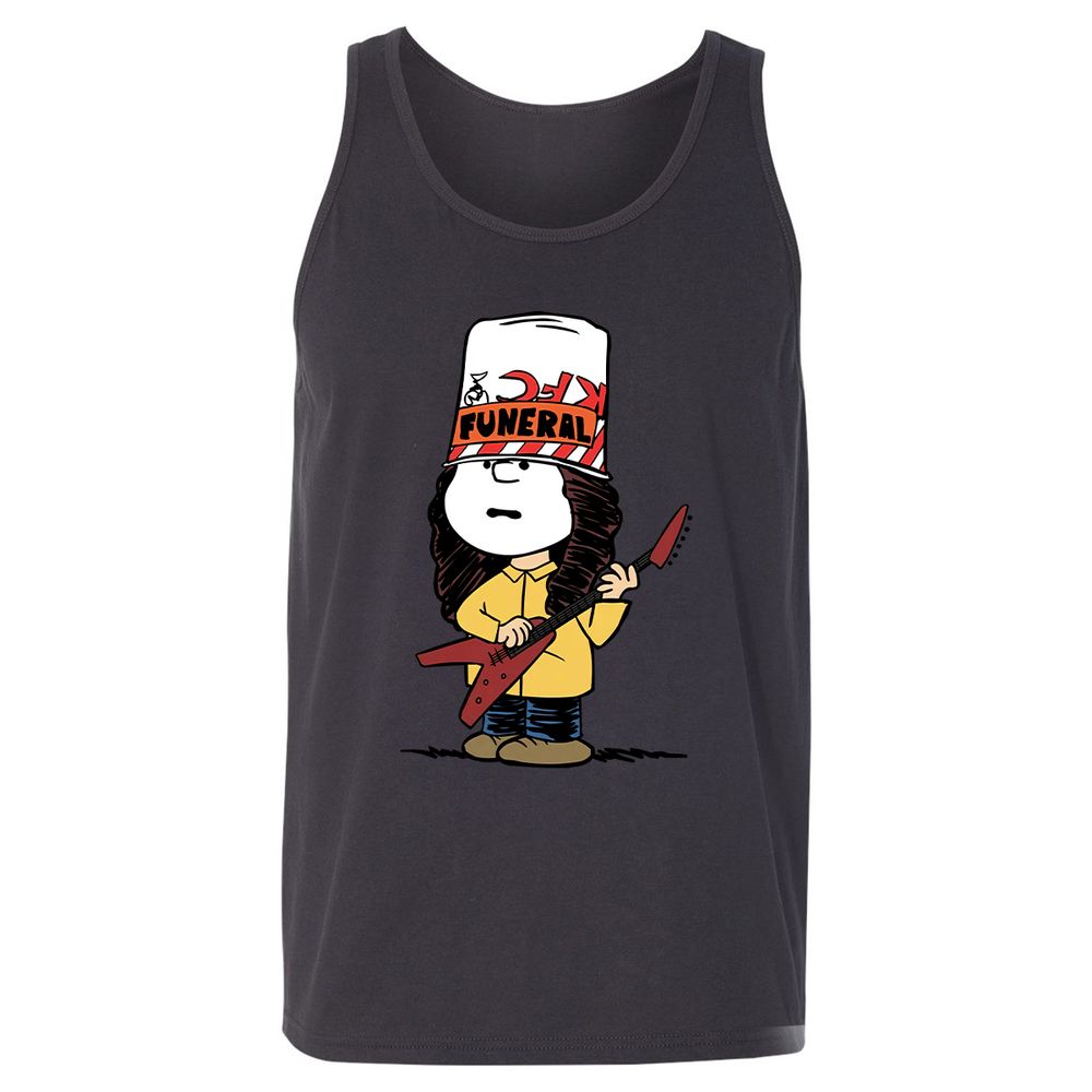 Unisex Jersey Tank - PKR7P895 - Dark Grey - 7