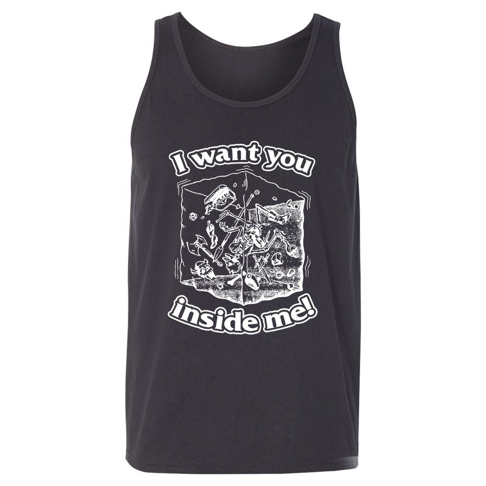 Unisex Jersey Tank - 1MZCHX7P - Dark Grey - 7
