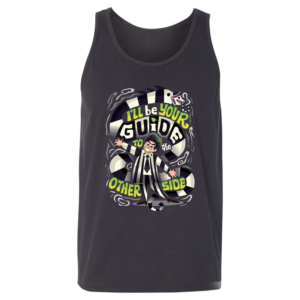 Unisex Jersey Tank - JLCDAPDJ - Dark Grey - 7