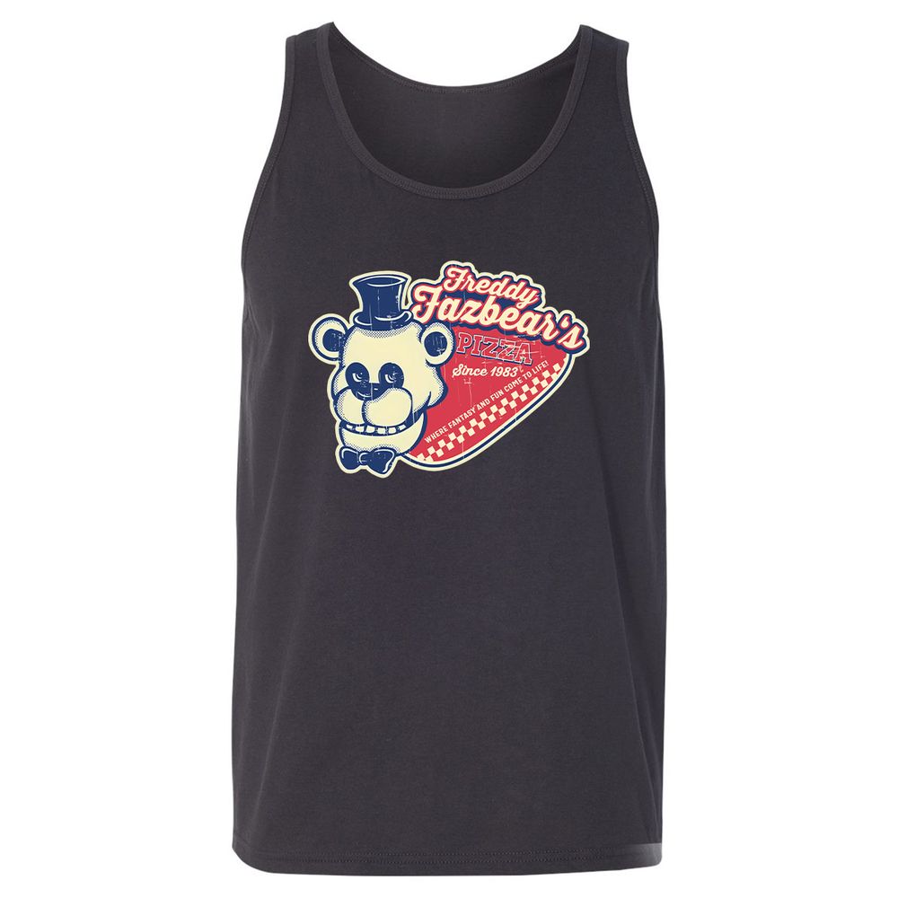 Unisex Jersey Tank - QGGBGLJL - Dark Grey - 7