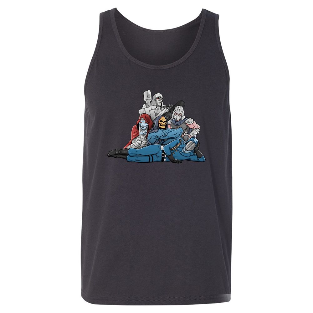 Unisex Jersey Tank - 98ZC57Y9 - Dark Grey - 7